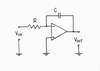 Op-amp RC Integrator. Click to view full-size picture.