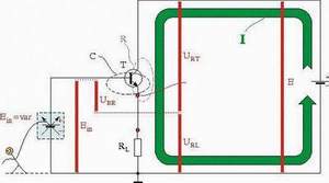 С помощта на захранващ източник на напрежение, изходната част на един транзистор (в ролята на регулиращ елемент) и входната му част (в ролята на сравняващо устройство) на един транзистор сглобяваме емитерен повторител на напрежение - сп. ИНЖЕНЕРИНГ РЕВЮ, март 1998, рубрика В ТЪРСЕНЕ НА ИДЕЯТА: Феноменът 'активно копиране'