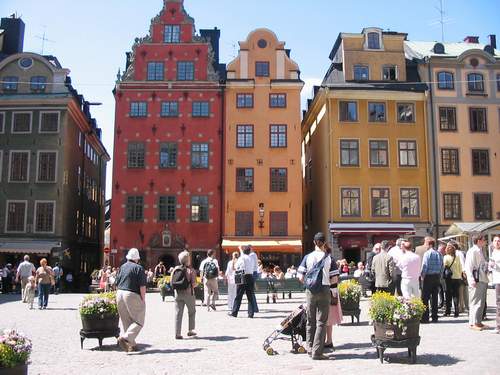 Dilyan told me that the two buildings in front of us are renowned...