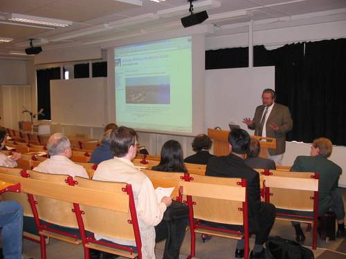 On Thursday morning, professor Hannu Tenhunen opened the workshop.